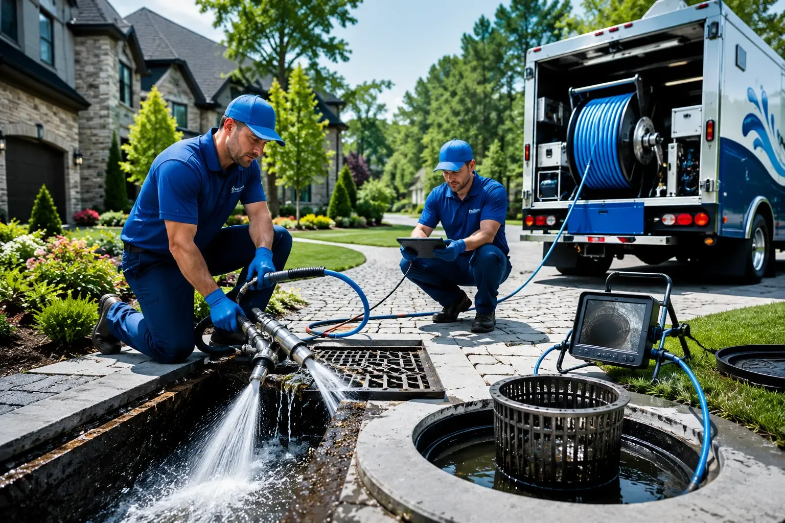 Local outdoor drain cleaning professionals in Lone Grove, OK